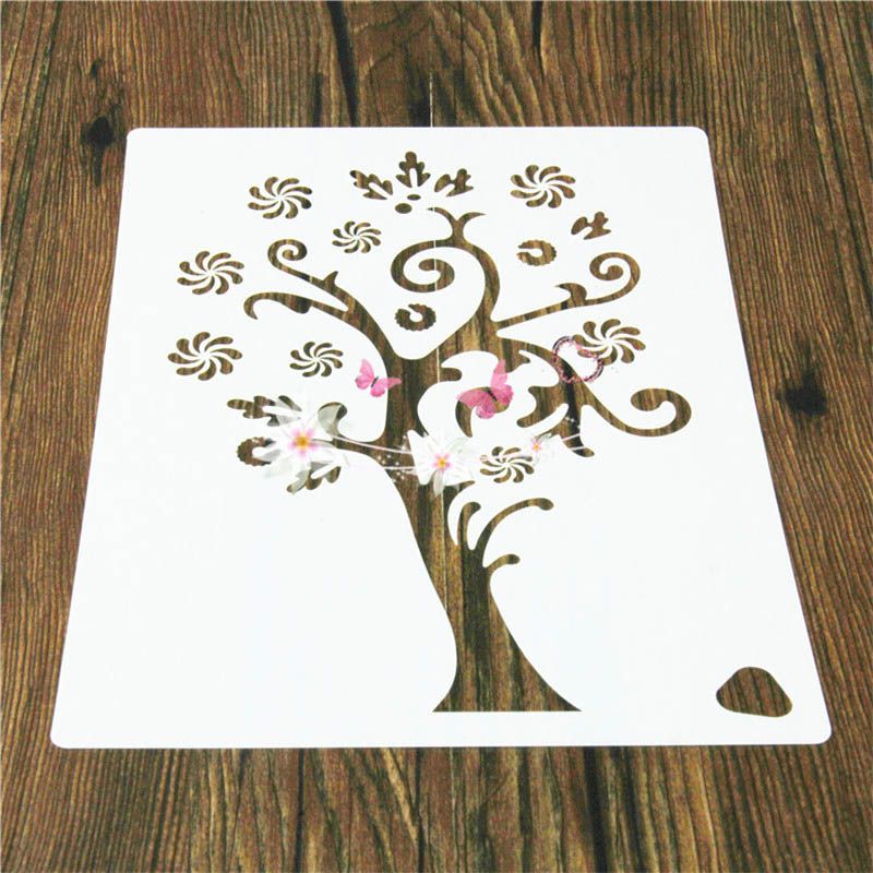 as Snow Tree Plastic Spray Cake Mold Strew P