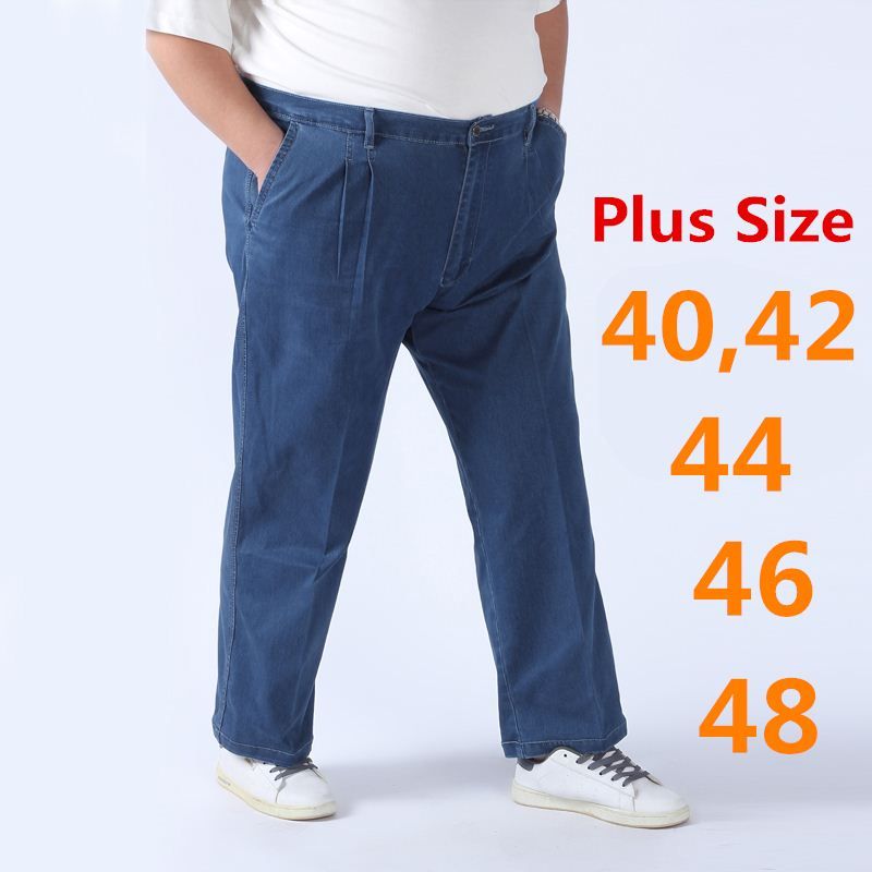 2017 Jeans Men Pants Plus Size 40 42 44 46 48 Osklen Designer Denim ...