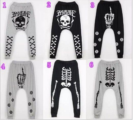 skeleton jogging bottoms