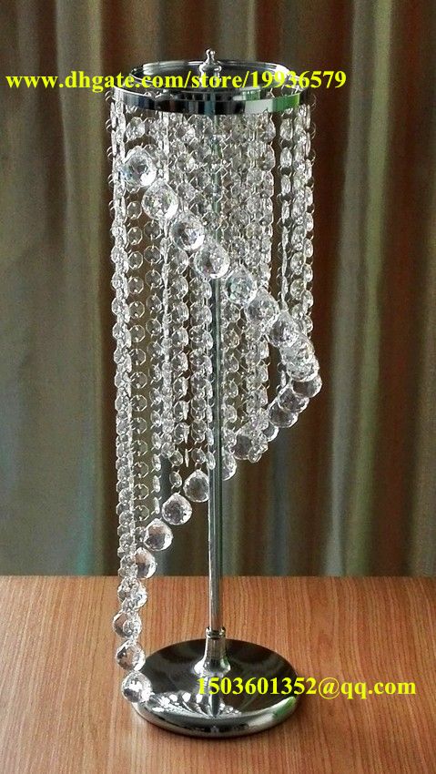 28 Wedding Spiral Crystal Chandeliers Centerpieces Decorations