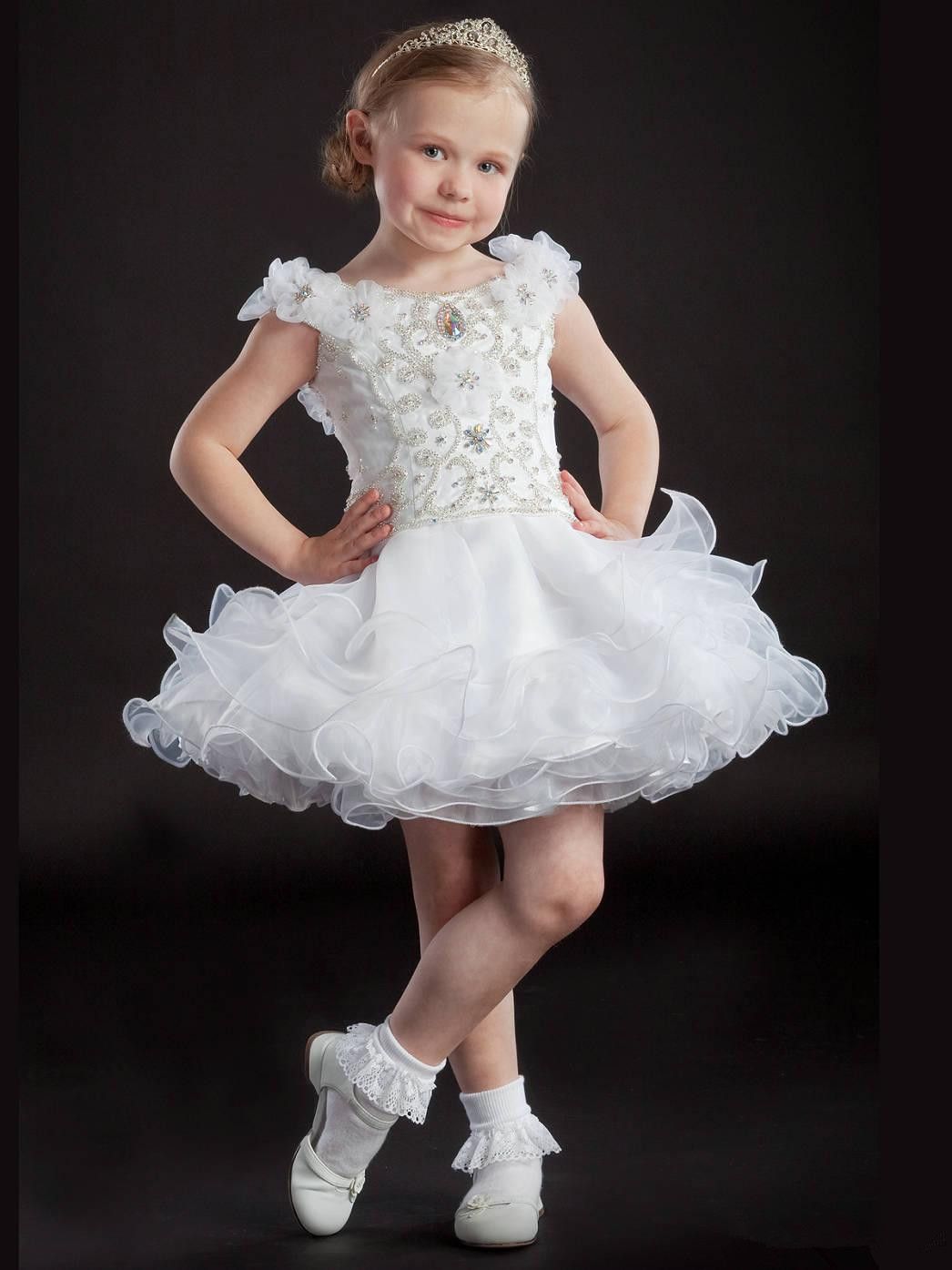 1960s Little Girl Short Dresses