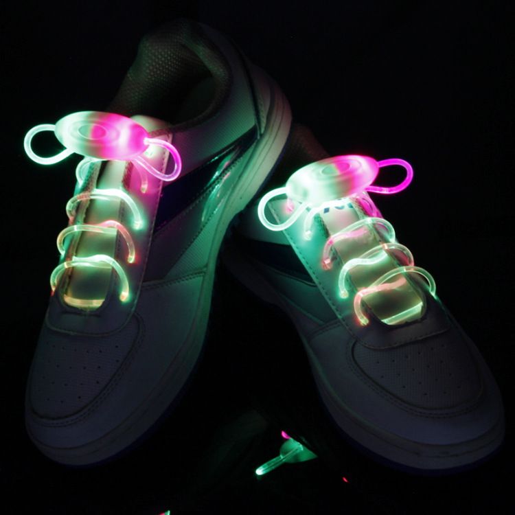 2020 HOT LED Shoe Flashing Shoelace Light Up Disco Party Fun Glow Laces