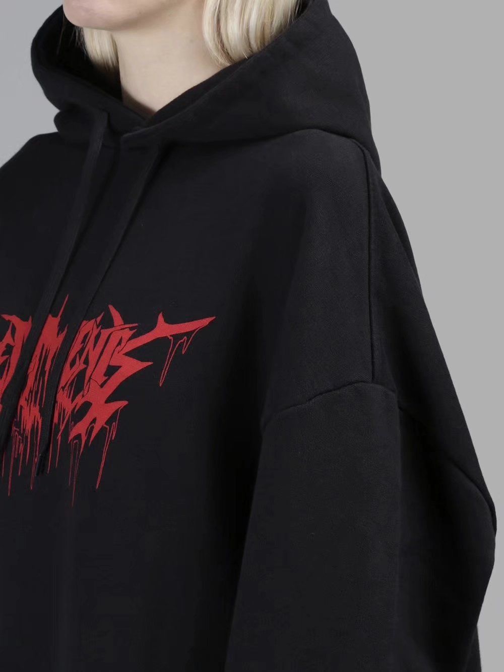 vetements russian moletom com capuz