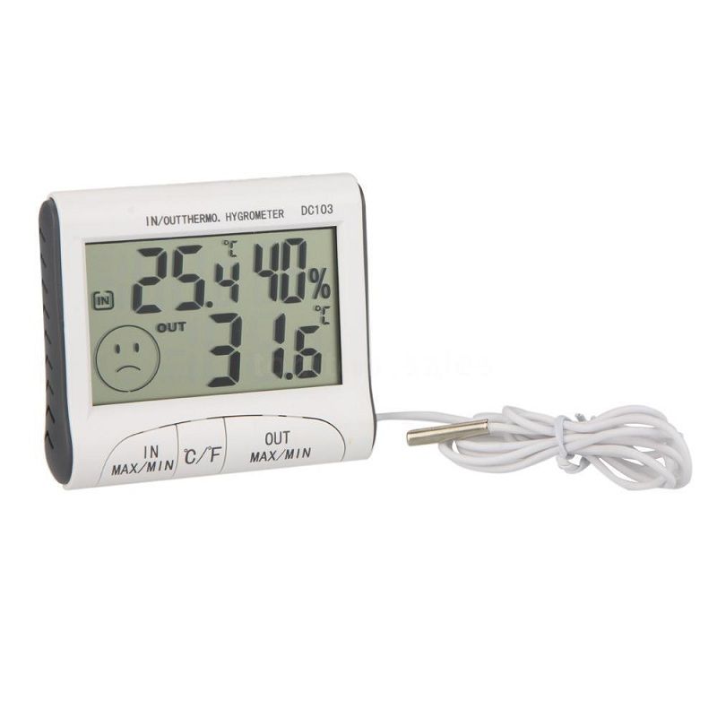 DC103 Digital LCD Thermometer Hygrometers Humidity LCD Digital
