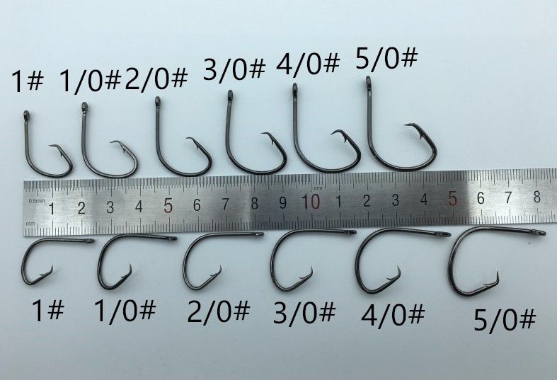 2020 7381 Turtles Fishing Hooks Octopus/Circle Sport Circle Hook Size 1 1/0 2/0 3/0 4/0 5/0