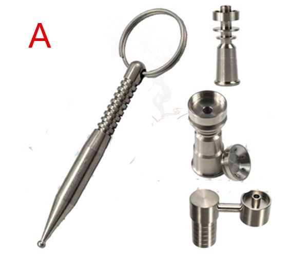 2015 New Style GR2 Titanium Dabber With Keychain High Quality Designed