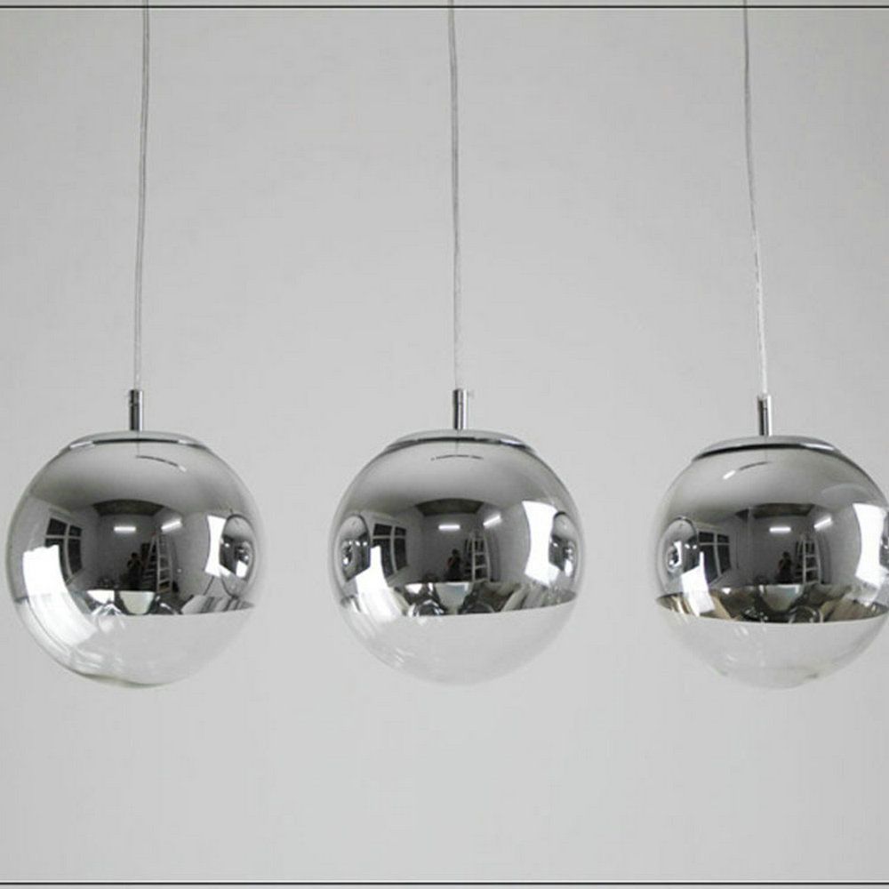 Modern Tom Dixon Mirror Glass Ball Pendant Lights Restaurant Chrome Modern Tom Dixon Mirror Glass Ball Pendant Lights Restaurant Chrome Globle Lamps Kitchen Dia 15cm 20cm 25cm 30cm 35cm 40 Ceiling Lamp Shades