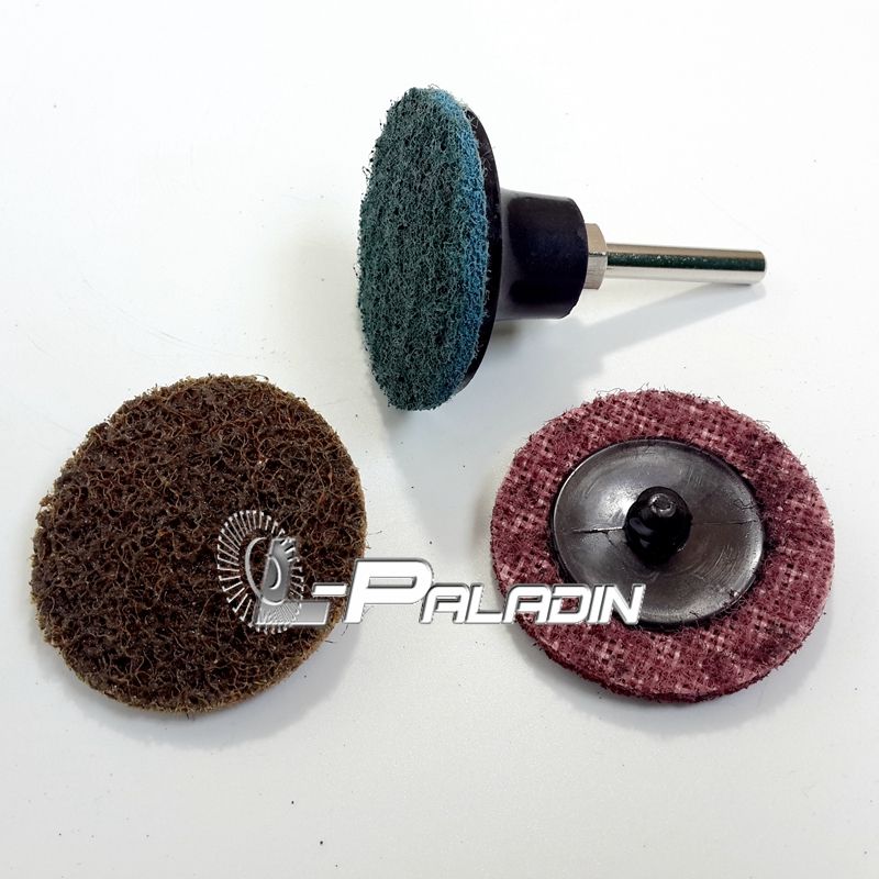 2 3M Scotch Brite Roloc Disc Coarse to Fine Nylon Scour Pad Neiko Air