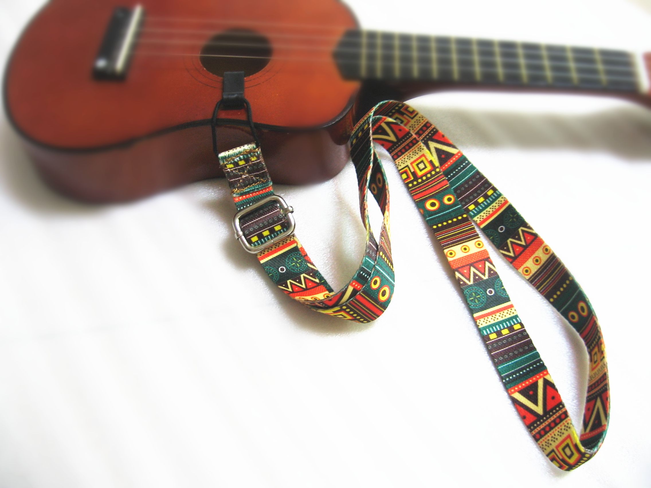 2019 Latest Country Style Adjustable Ukulele Neck Straps For 21Soprano