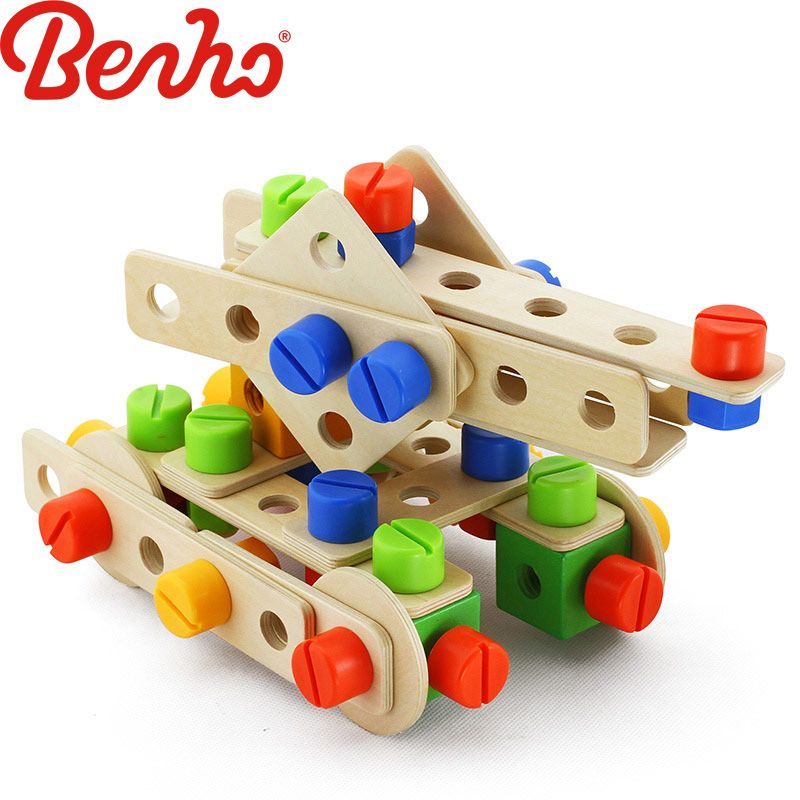 2019 Toys Of Wood Oxford Wooden Toys Wooden Nut And Bolt Building