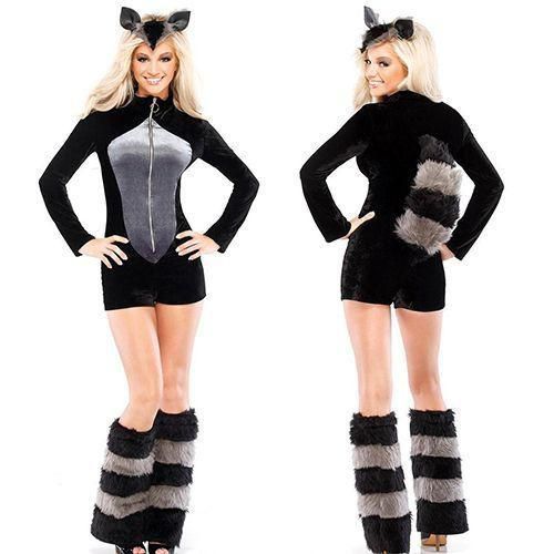 New Sexy Squirrel Suit Halloween Party Performance Women Cosplay Anime ...