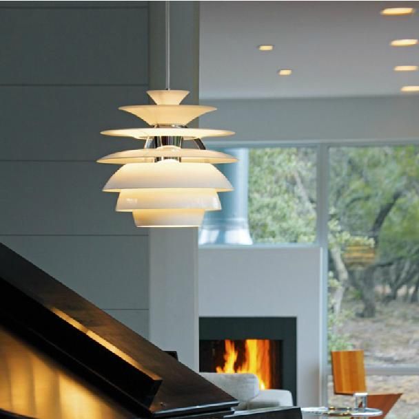 Modern Louis Poulsen Snowball Pendant Light By Poul Henningsen Modern Louis Poulsen Snowball Pendant Light By Poul Henningsen Suspension Lamp Ph Ceiling Lighting Denmark Chandeliers Globe