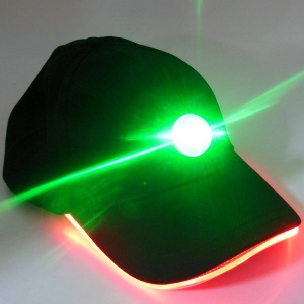 New Design Baseball Hats With LED Light Varible Rich Colors Choice