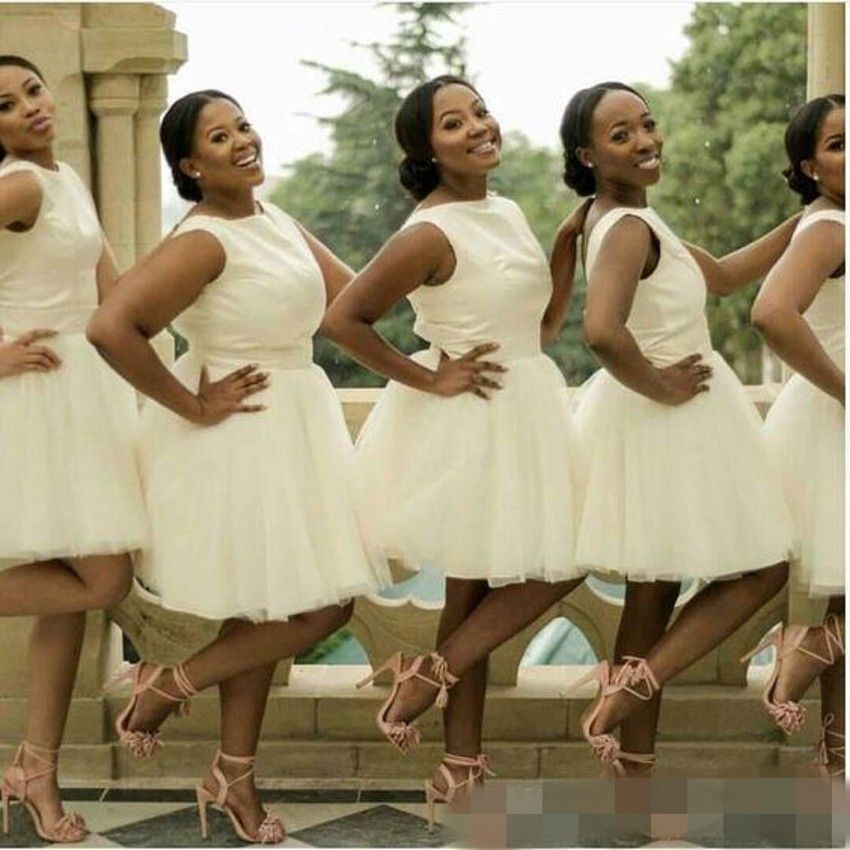 short bridesmaid dresses 2018