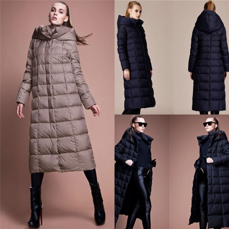 2017 2016 Women Long Down Coats With Hood Warm Thicken Down Coats 2017 2016 Women Long Down Coats With Hood Warm Thicken Down Coats For Women Black Beige Women Winter Coats From Huifangzou, $196.59 | Dhgate.Com - 2017 2016 Women Long Down Coats With Hood Warm Thicken Down Coats