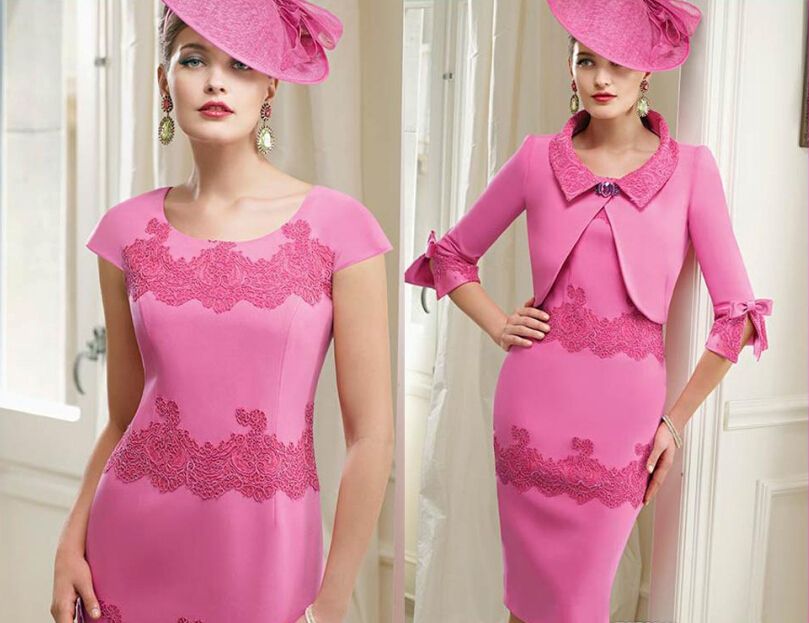 fuchsia mother of the bride outfits