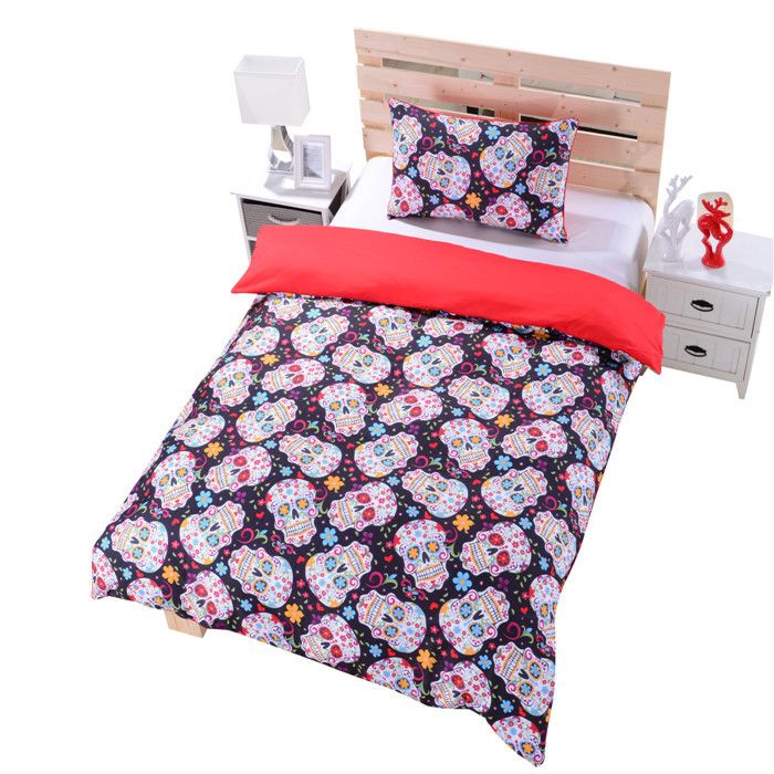 Whole New Sugar Skull Bedding Duvet Cover Set Twin Full Queen Whole New Sugar Skull Bedding Duvet Cover Set Twin Full Queen Ca Au Us Uk Size Bed Sheets Sheet Curtains And