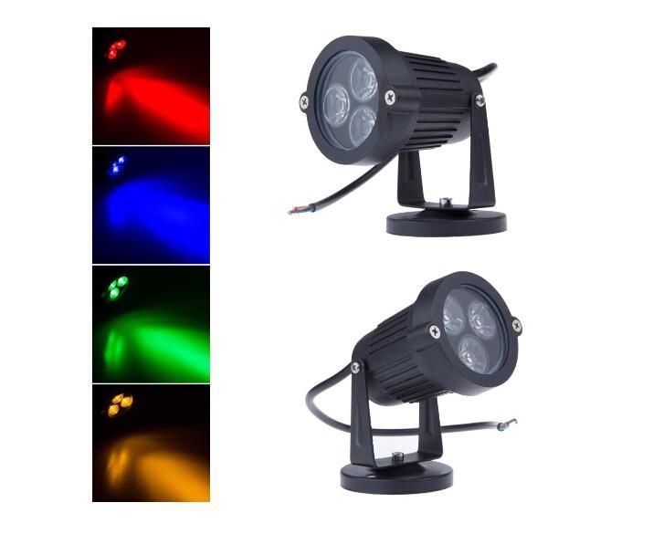 3 3w Led Lawn Light 85 265v 12v Waterproof Outdoor Lighting Green Solar Stake Lights Outdoor Best Led Yamaha Light Integrated