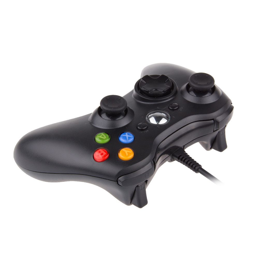 Xbox 360 Controller Dual Vibration Wired Joystick Joypad Gamepad For XBOX 360 Laptop Computer