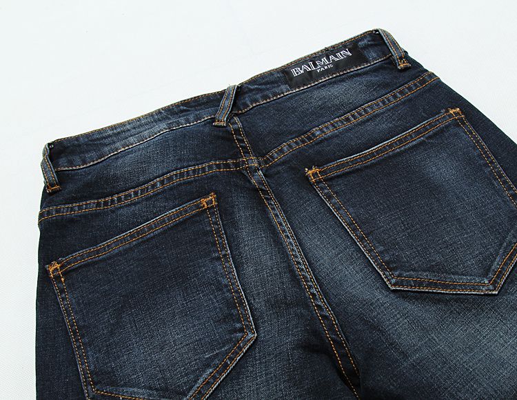 21 Balmain Men Jeans Fit Type Regular Fashion Men Male Straight Slim Leg Denim Trousers Men Pants Blue Jeans Bp From Topbrandfactory 55 84 Dhgate Com