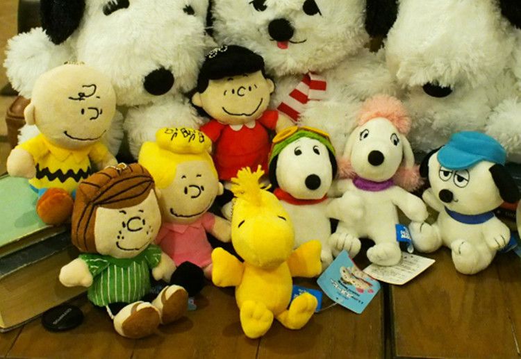 charlie brown stuffed characters