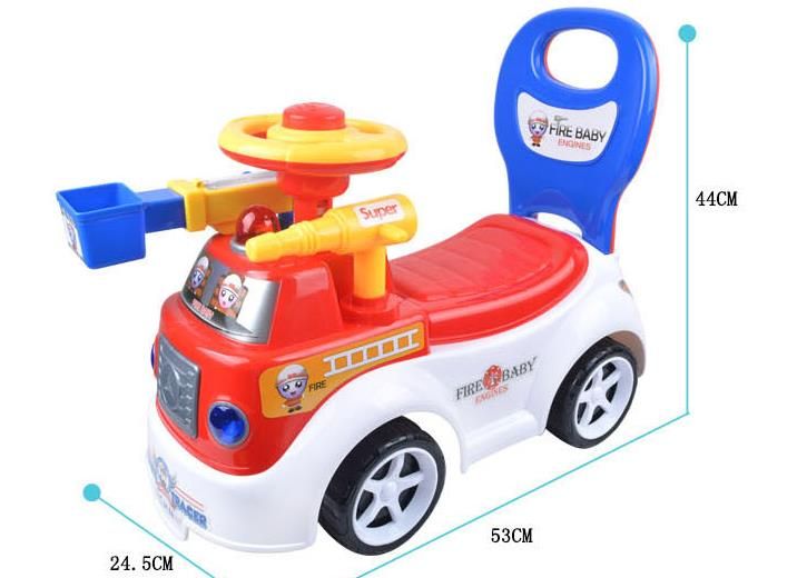 first step push car