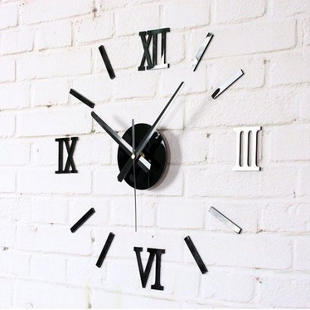 Modern 3d Wall Clocks Sticker Removable Decal Art Mural Clock Modern 3d Wall Clocks Sticker Removable Decal Art Mural Clock Watches For Home Decoration Kitchen From Ybf662