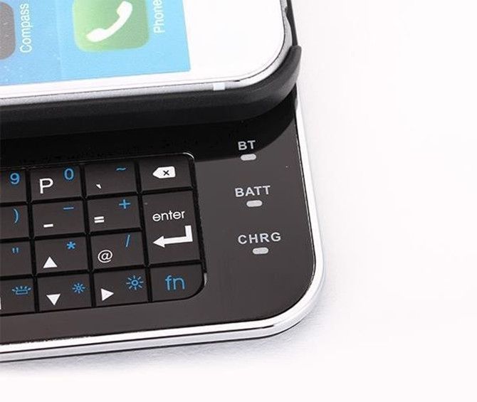 IPhone 6 4.7inch Wireless Bluetooth Keyboard Thin Hard Plastic Slide