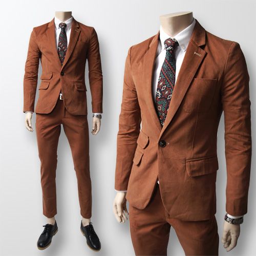 Blazer Костюмы Slim Fit 