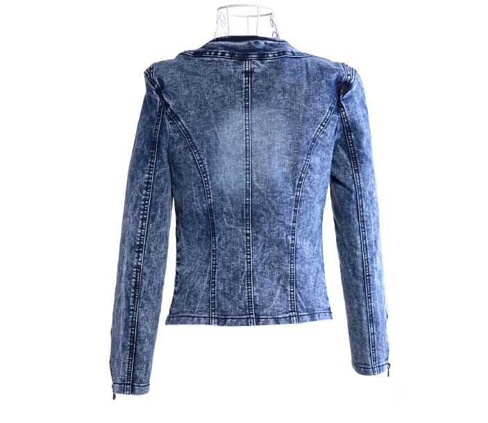 New Top Quality Spring Autumn Retro Diamond Sequined Jeans Jackets ...