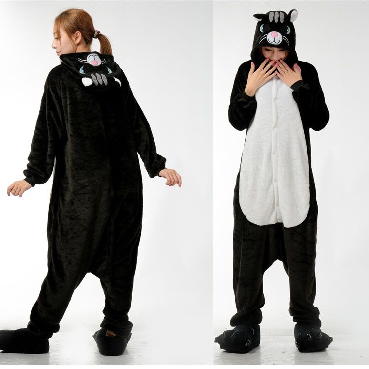 2018 Lovely Cat Animal Onesies Kigurumi Pajamas Onesies Pyjamas For