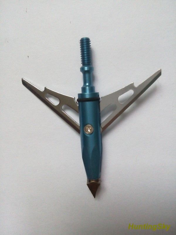 2021 2Blades Rage Broadheads 100 Grain Hunting Arrowhead Tips For
