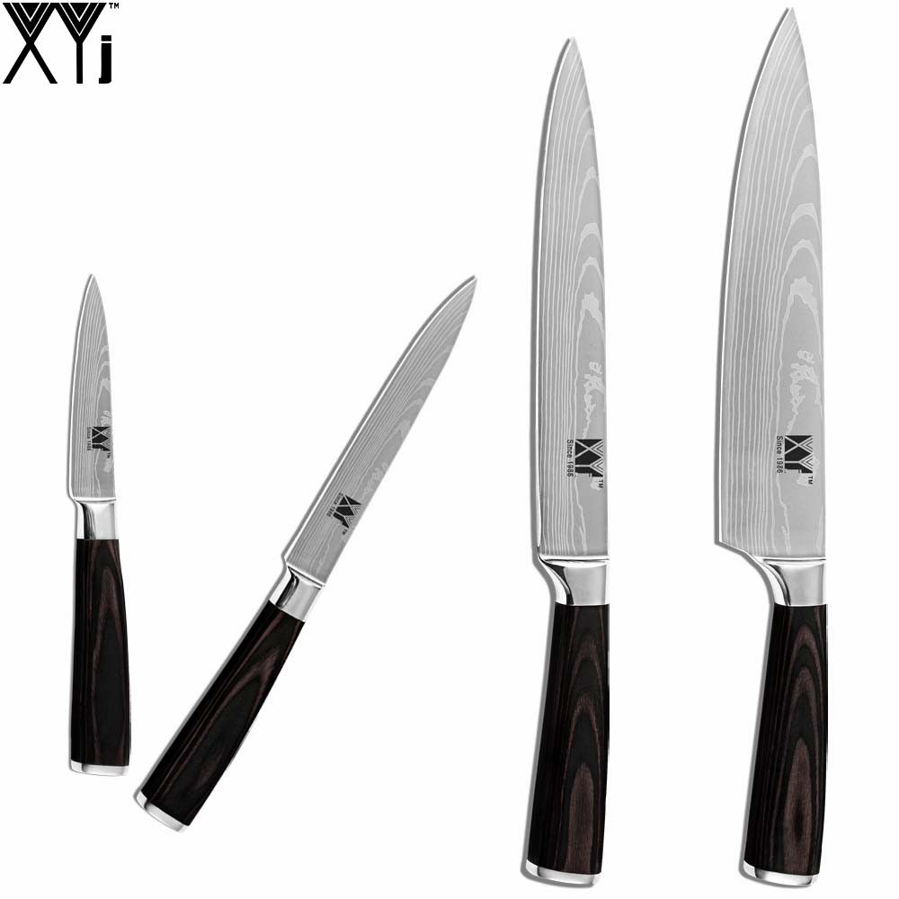 xyj brand color wood handle kitchen knives 35 5 8 8 sharp 7cr17 stainless steel knife set best cooking tool german kitchen knives global kitchen knives - German Kitchen Knives xyj brand color wood handle kitchen knives 35 5 8 8 sharp 7cr17 stainless steel knife set best cooking tool german kitchen knives global kitchen knives - German Kitchen Knives