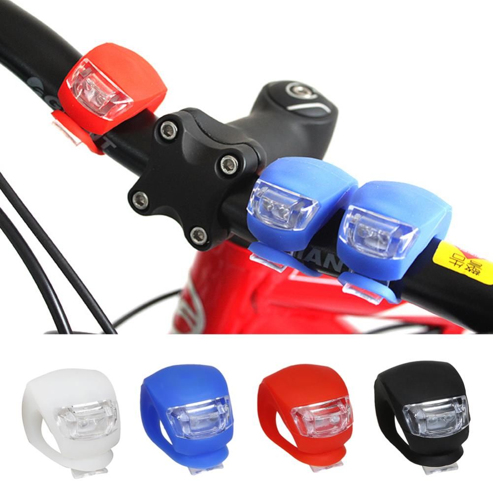Online Cheap Bike Lights Cycling Flash Bicycle Led Lights Silicone with Cycling Lights