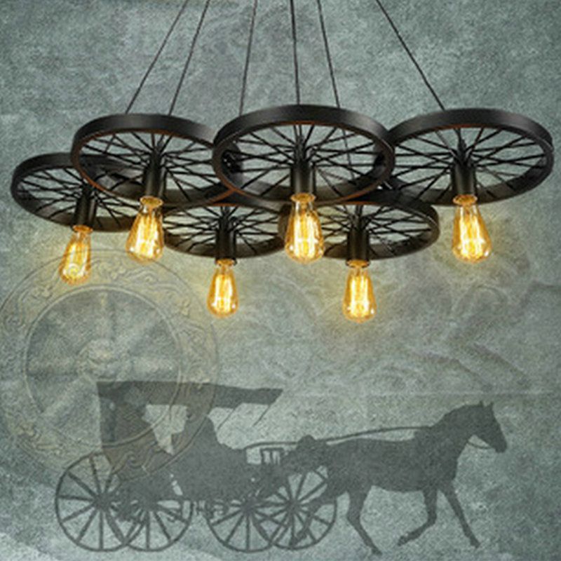 Pendant Lights Quality Paint Lamp Chandelier Single Or More Pendant Lights Quality Paint Lamp Chandelier Single Or More Bulbs E27 Living Room Bedroom Bar Cafe Restaurant Retro Lighting