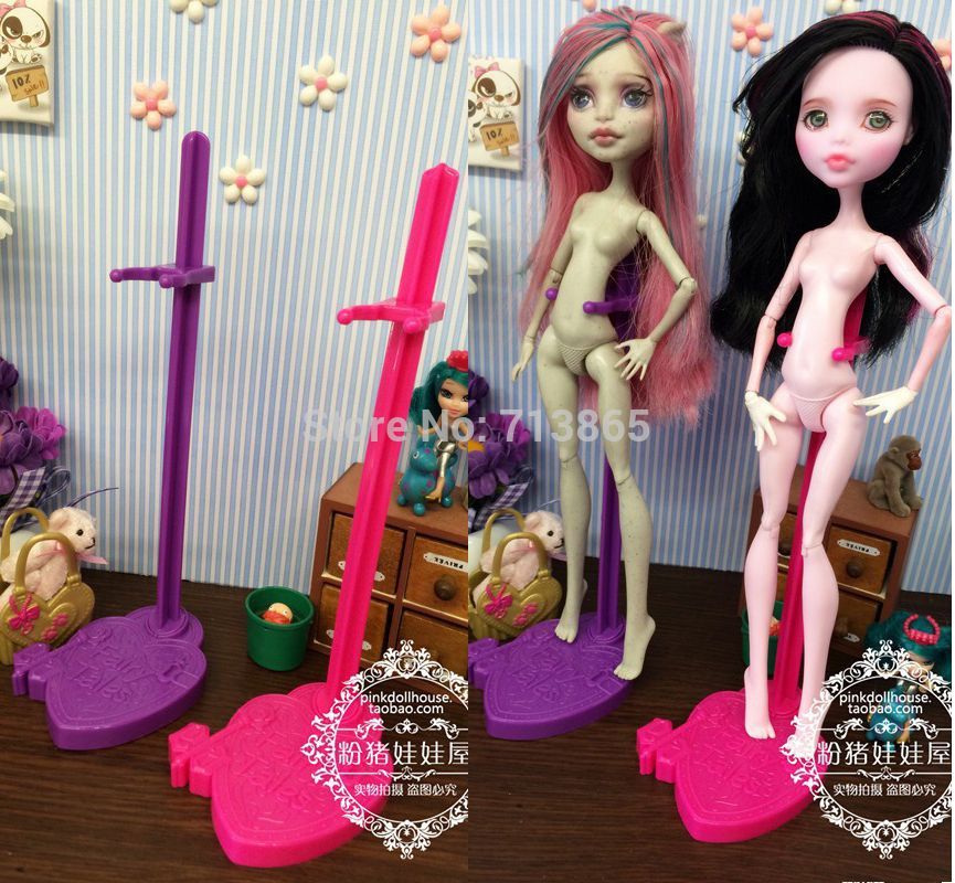 2015 new doll stand display holder for monster high dolls ever after