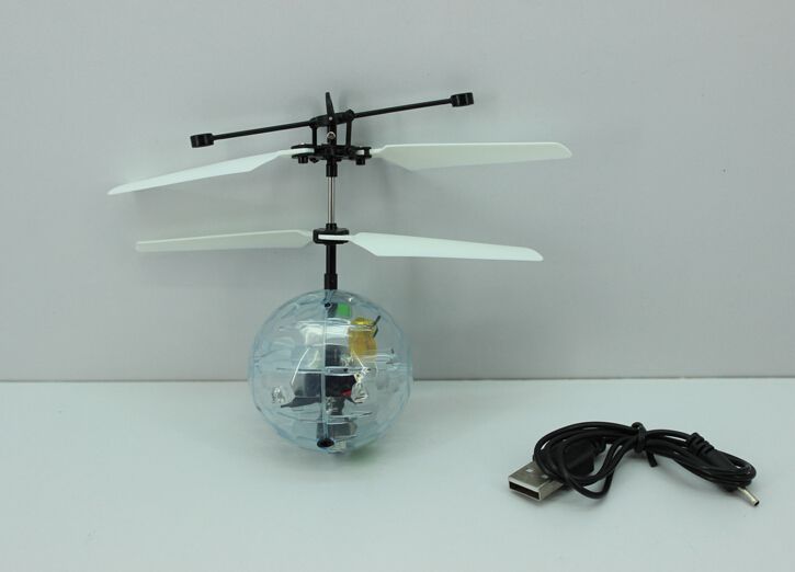 infrared flying saucer mini flyer colorfull ball model ir sensor mini flyer helicopter