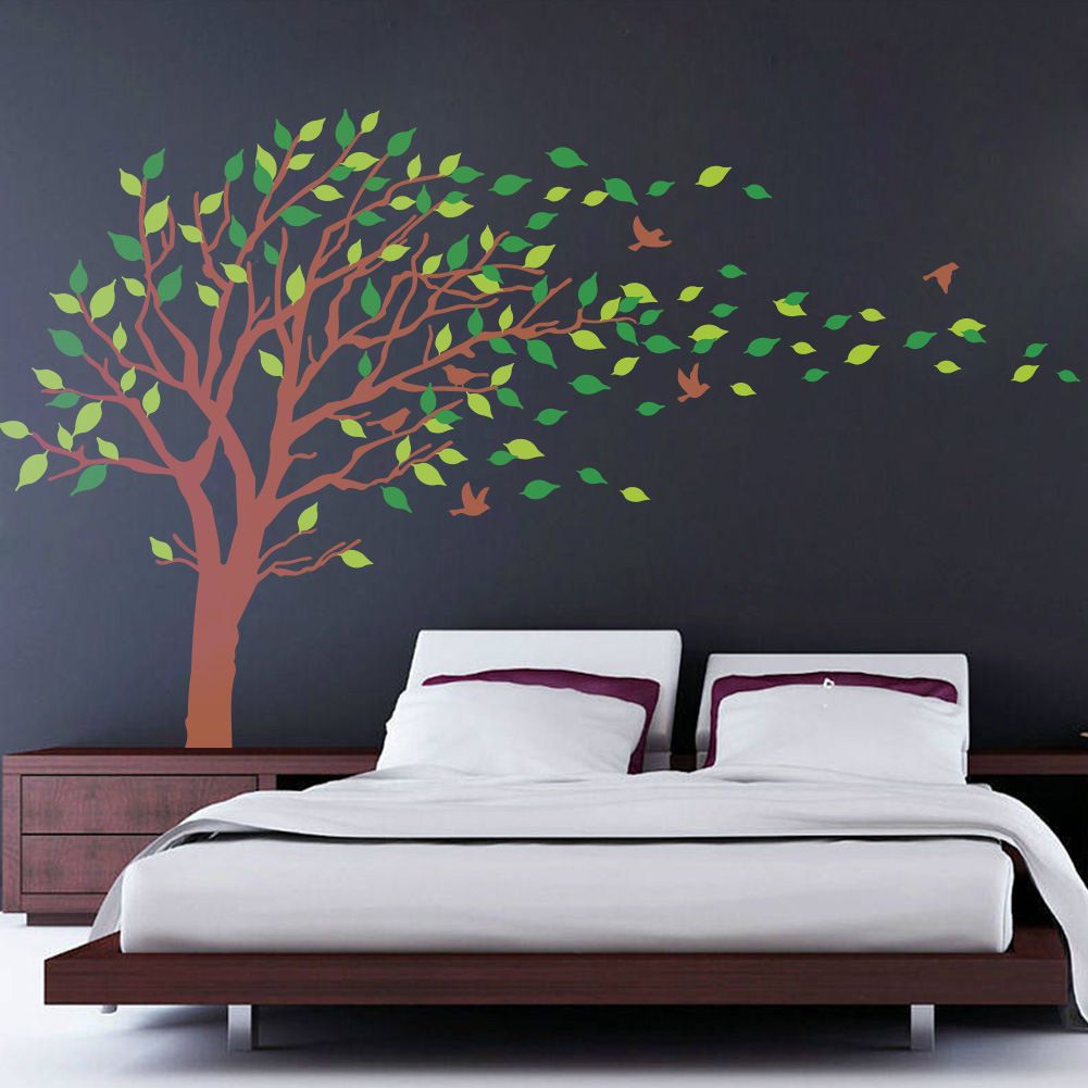 Extra Large Tree Wall Art Mural Decal Sticker Living Room Bedroom