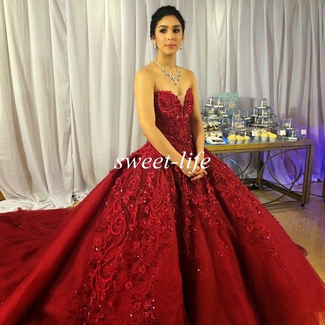 debut ball gown