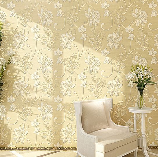 Home Wallpaper Texture modern romantic floral 3d room wallpaper home decor embroidery Home Wallpaper Texture modern romantic floral 3d room wallpaper home decor embroidery