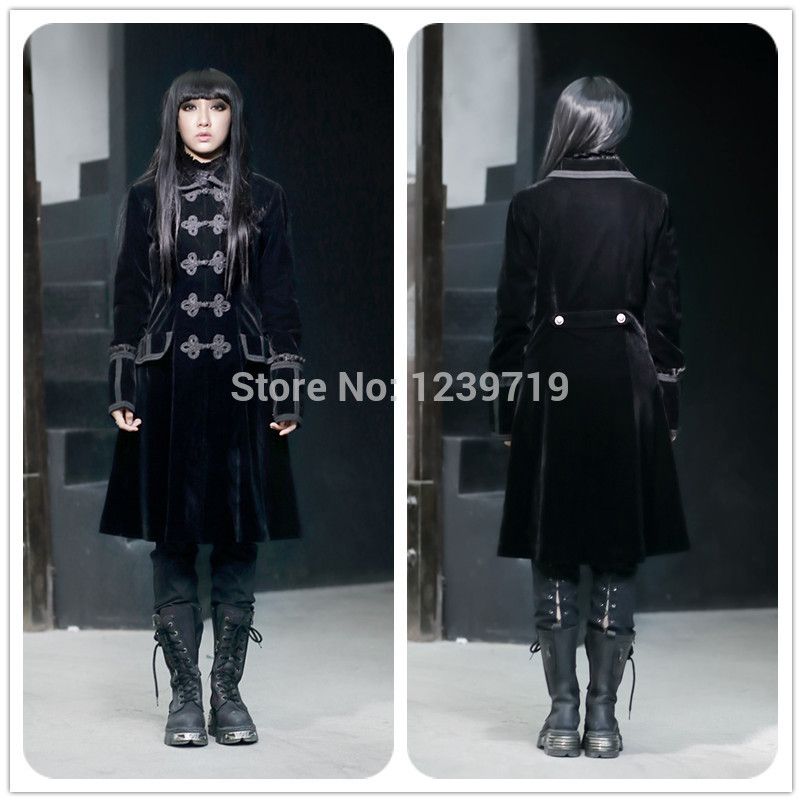 2018 Gothic Coat Punk Winter Warm Coat Long Trench Coat For Women Fashion Trench Outwear Cosplay Black Clothes For Party M070060 From Cindyworld 2018 Gothic Coat Punk Winter Warm Coat Long Trench Coat For Women Fashion Trench Outwear Cosplay Black Clothes For Party M070060 From Cindyworld
