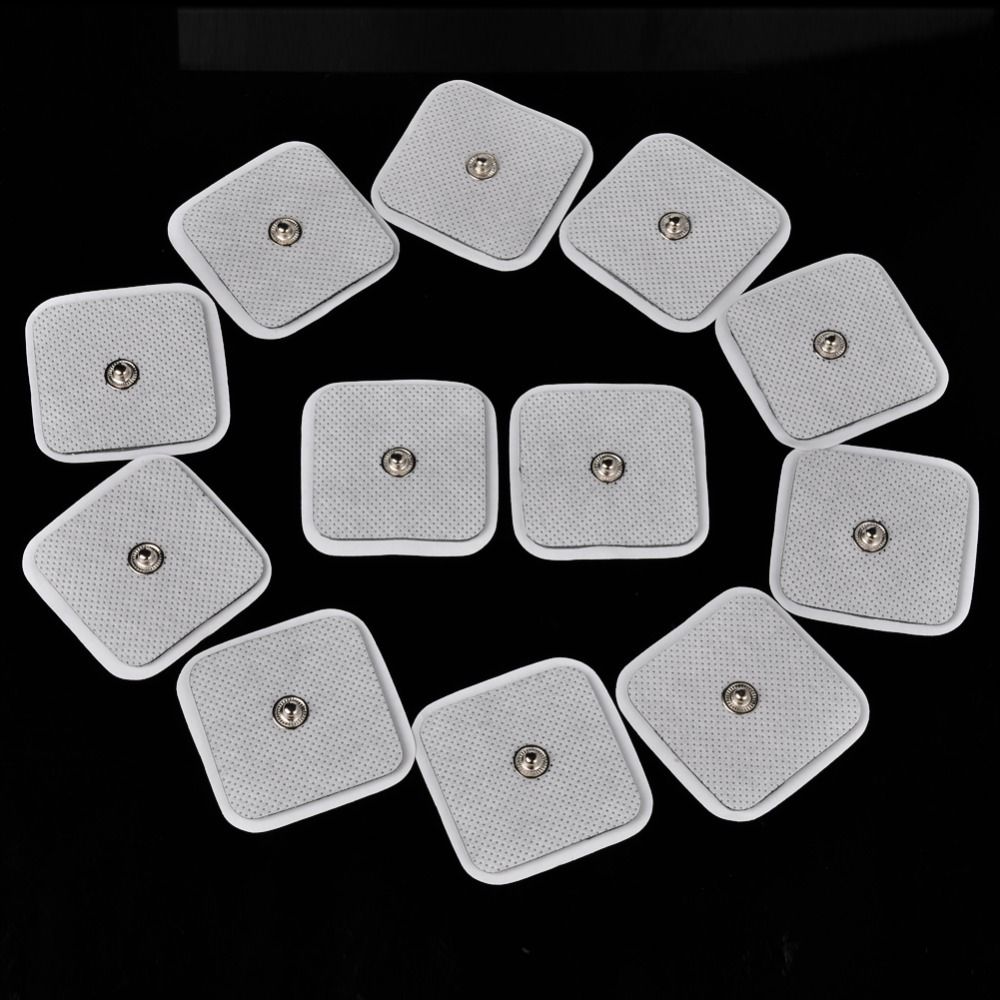 40x40mm Electrode Pads For TENS EMS Stud Nervstimulator Sanitas Beurer