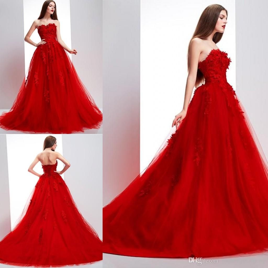 Red gowns evening pictures Red gowns evening pictures