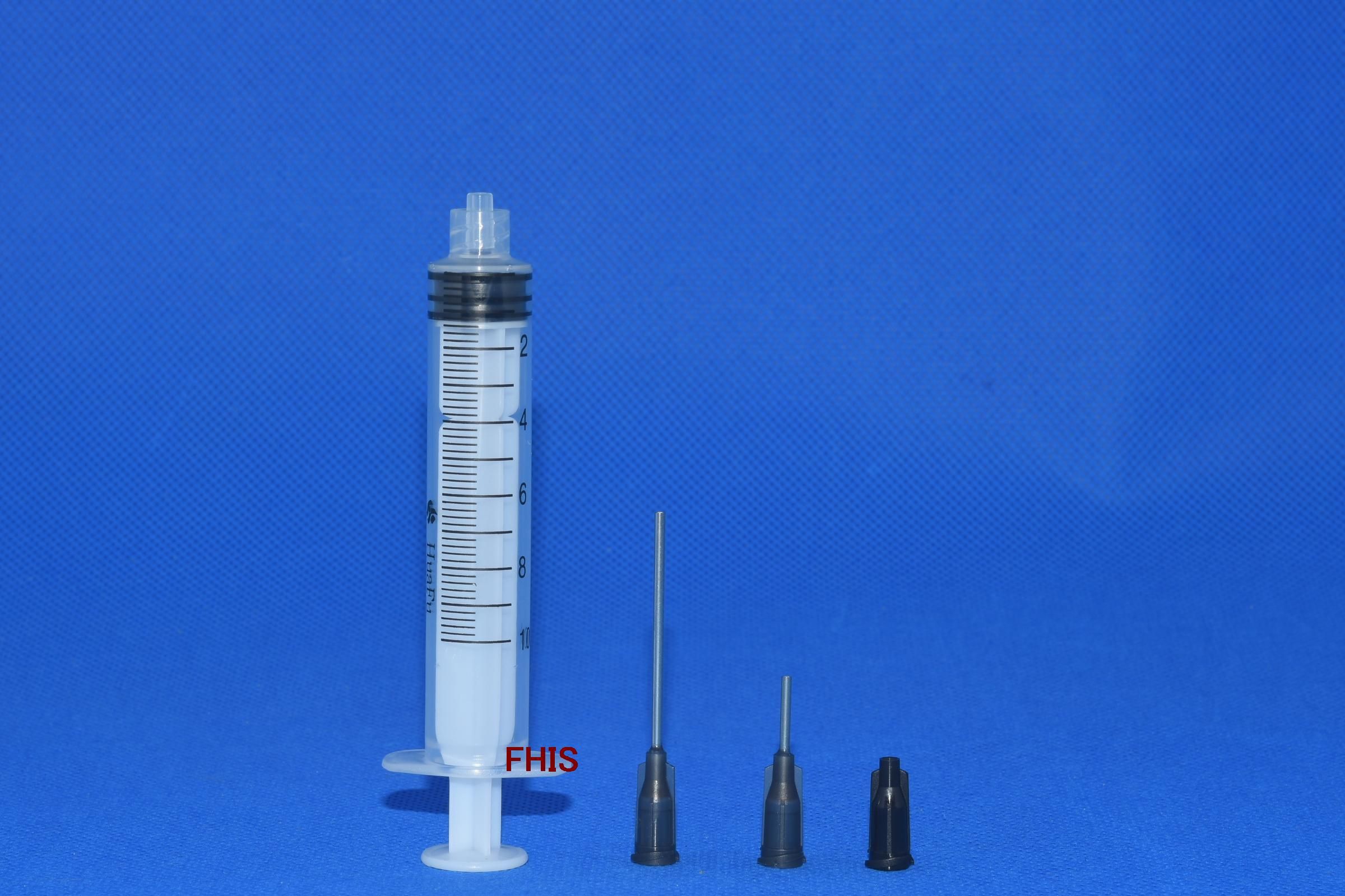 Dispensing Syringes Barrels 10cc &16G 1.5inches+0.5inches Tips & Caps
