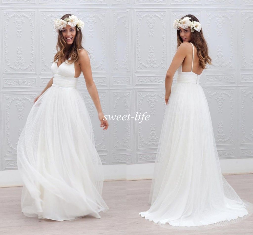 Image for wedding dress simple backless
