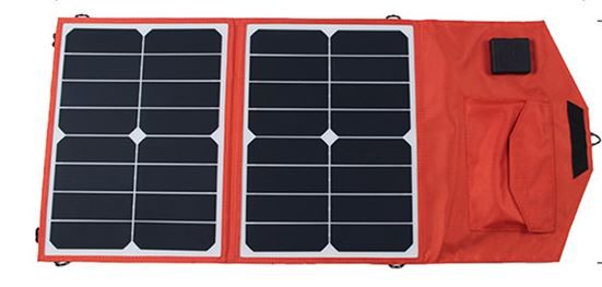 SUNPOWER 36 Watt Flexible Foldable Solar Panel Charger+10A 