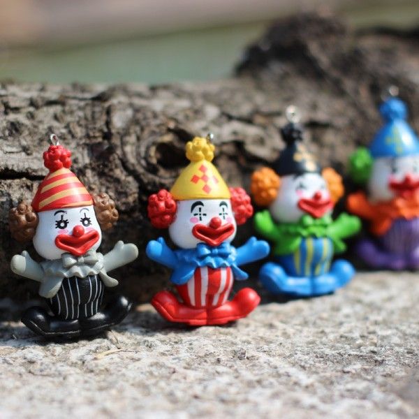 Compre FreeDHL Payaso Figurines Dibujos Animados De Juguete De