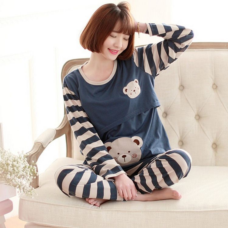 Compre ¡¡Caliente!! La Lactancia Materna Ropa Ropa De Maternidad Para Las  Mujeres Embarazadas Pijamas Conjuntos Top Pantalones Armada Asiático / Tag  Talla L XL RB0025 Kevinstyle A 15,15 € Del Kevinstyle | Es.Dhgate.Com