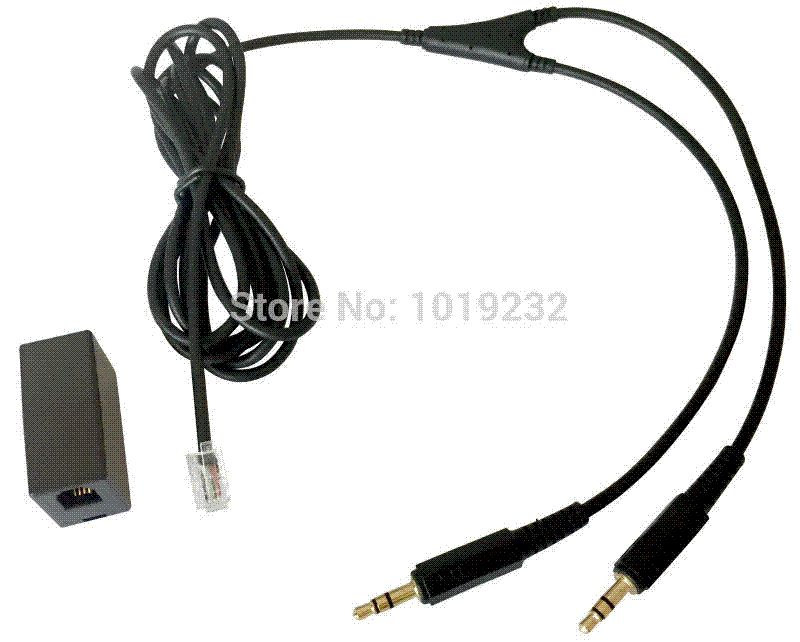 Headset Buddy Adapter RJ9 Modular Jack For Phone Headset ... rj 48 jack wiring 