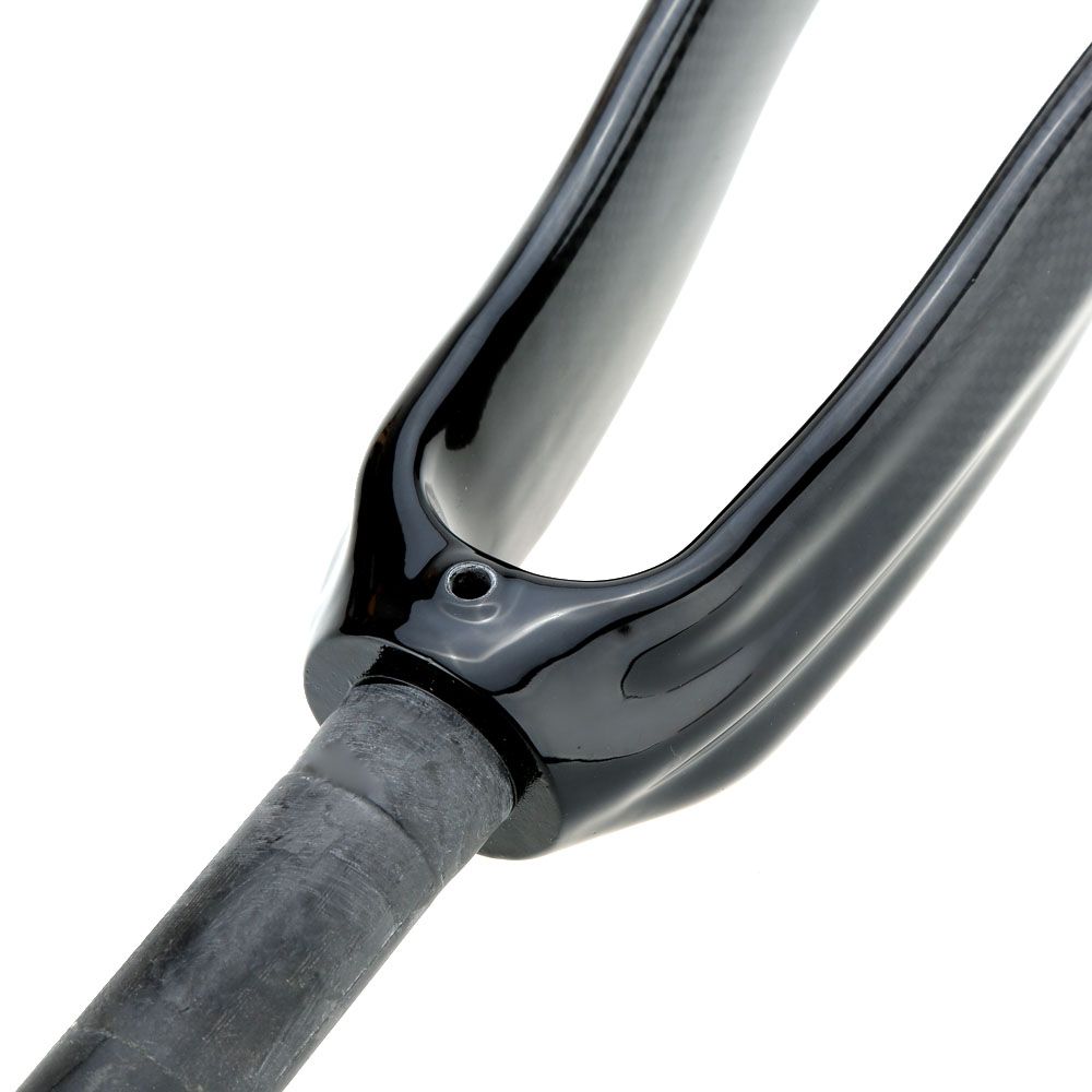 2021 1 1/8 Bicycle Fork Full Carbon Fiber Bicycle Front Fork Glossy